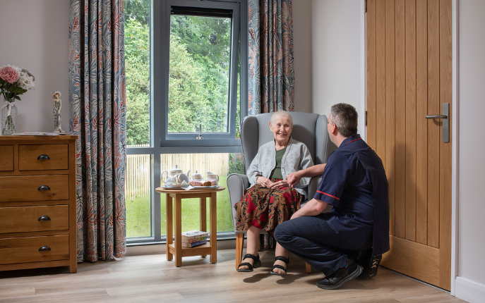 dementia care at Devonshire care nursing homes